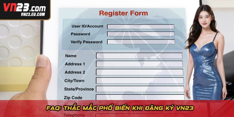 FAQ: Thắc mắc phổ biến khi đăng ký VN23